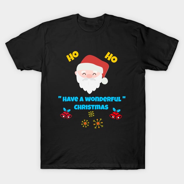 Wonderful Christmas T-Shirt by ATime7